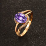 NURA Rose Éternelle – 18K Rose Gold Plated Ring - Image 3