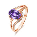 NURA Rose Éternelle – 18K Rose Gold Plated Ring