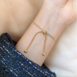 Simple Thin Bracelet For Women And Men Elegant Personality Adjustable Bracelets Silver Color Korean Girls Friendship Jewelry - Image 8