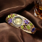Flower diamond bracelet watch ladies bracelet watch - Image 5