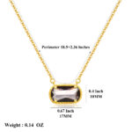 Zircon Necklace In Instagram Style Featuring The 12 Birthstones - Image 7