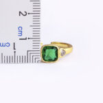 Elegant Micro-Pave Heart-Shaped Diamond Ring For Women - Image 7