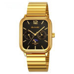 NURA Lunar Edge – Multifunction Square Moonphase Watch - Image 4