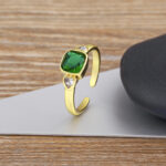 Elegant Micro-Pave Heart-Shaped Diamond Ring For Women - Image 8