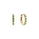 Simple Colorful Fashion S925 Sterling Silver Earrings