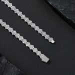 NURA Pure Radiance – Moissanite Platinum-Plated Pendant Necklace - Image 4
