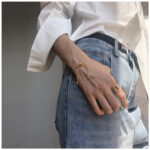 Simple Thin Bracelet For Women And Men Elegant Personality Adjustable Bracelets Silver Color Korean Girls Friendship Jewelry - Image 9