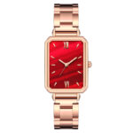 Women's Fashion Casual Square Steel With Quartz Watch - Image 7