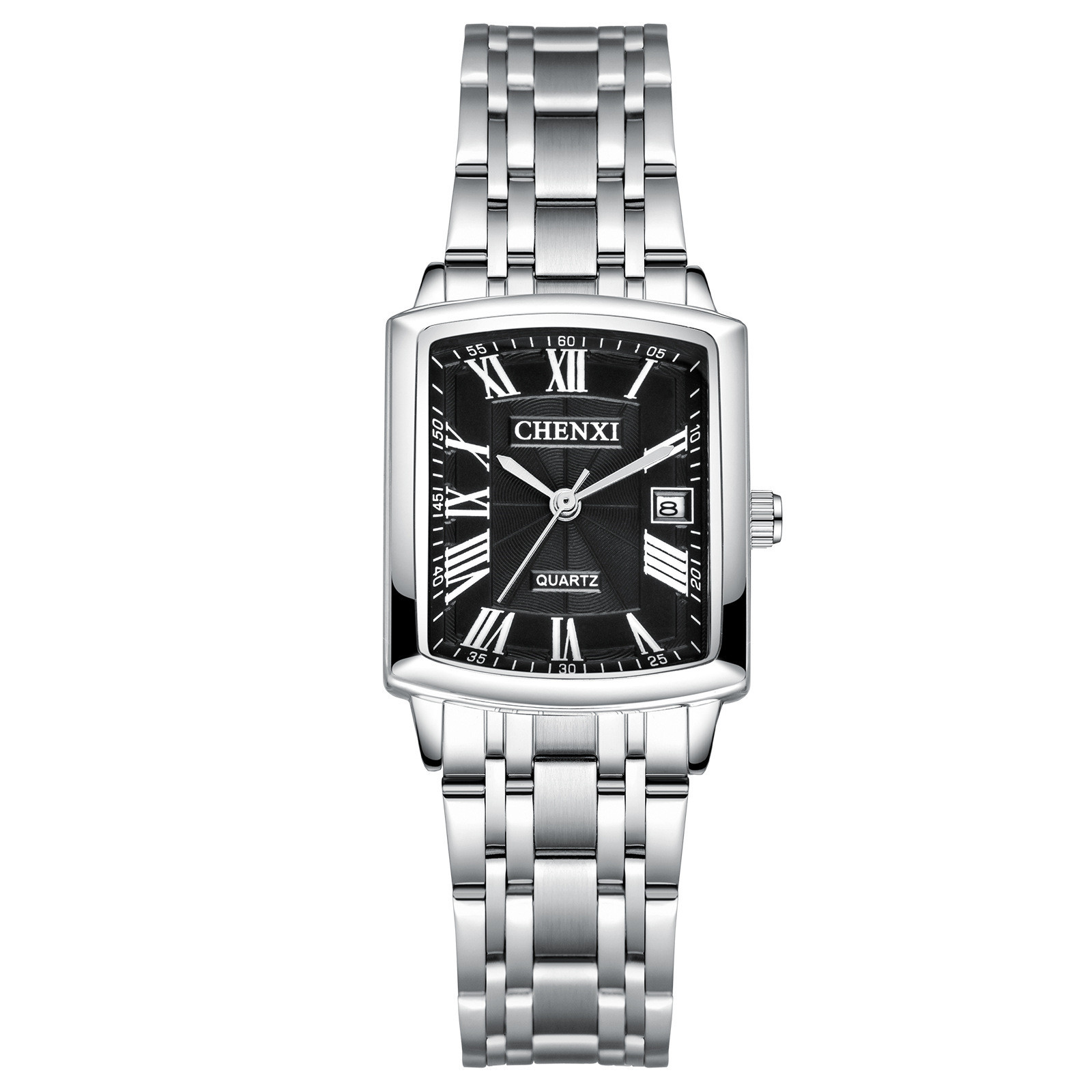 56319237-201c-415f-a83b-38c344a4a35f.jpg Couple Watch Casual Calendar Quartz Watch - Image 1