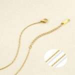 Zircon Necklace In Instagram Style Featuring The 12 Birthstones - Image 10