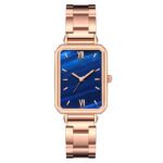 Women's Fashion Casual Square Steel With Quartz Watch - Image 6