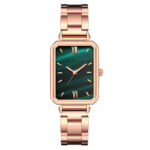Women's Fashion Casual Square Steel With Quartz Watch - Image 5