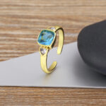 Elegant Micro-Pave Heart-Shaped Diamond Ring For Women - Image 5