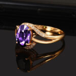 NURA Rose Éternelle – 18K Rose Gold Plated Ring - Image 2