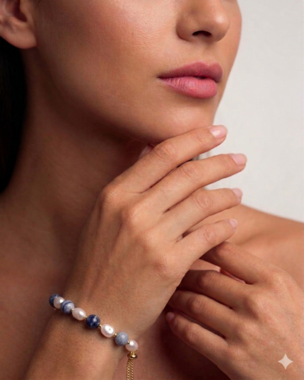Strawberry Crystal Elegance Bracelet – JoJo Inspired Jewelry