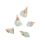 Natural Crushed Stone Gilded And Electroplated Twelve Constellations - Image 3