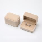 Velvet Jewelry Ring Box – Flannelette Storage Case for Engagement, Wedding & Gift - Image 8