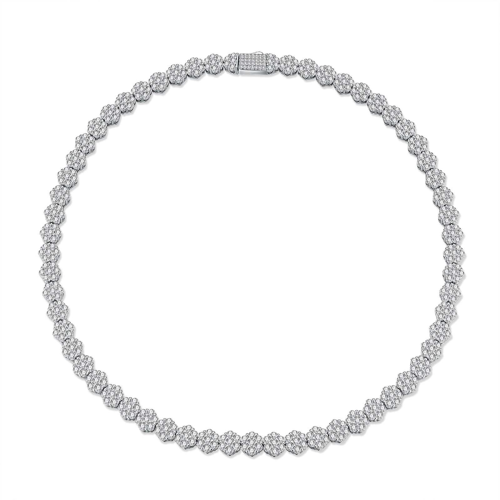 d8c7c0b9-6c39-4dda-995c-259f0c54d7cb.jpg NURA Pure Radiance – Moissanite Platinum-Plated Pendant Necklace - Image 1