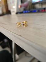 Thorn Open Ring For Women, Dark Zircon Luxury Niche Design, INS Trendy Cool Index Finger Ring - Image 2